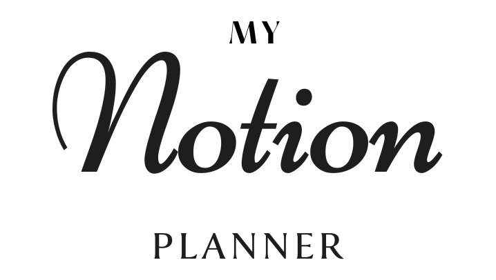 MyNotionPlanner